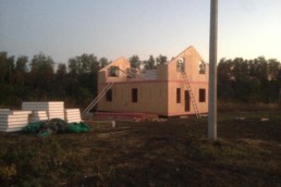 Дом из СИП панелей (г. Строитель Белгородская область)